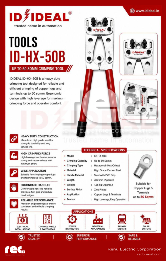 50 SQMM CRIMPING TOOL